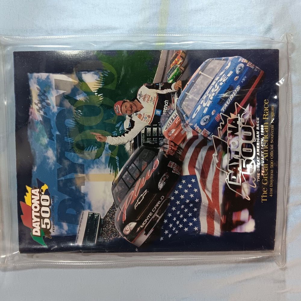 The Great American Race, 41st Daytona 500 Official Program & Case , Feb. 1999🏁